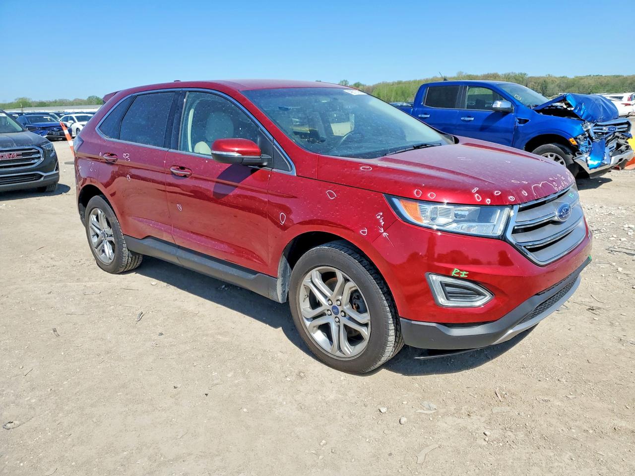 2017 FORD EDGE TITANIUM photo 7