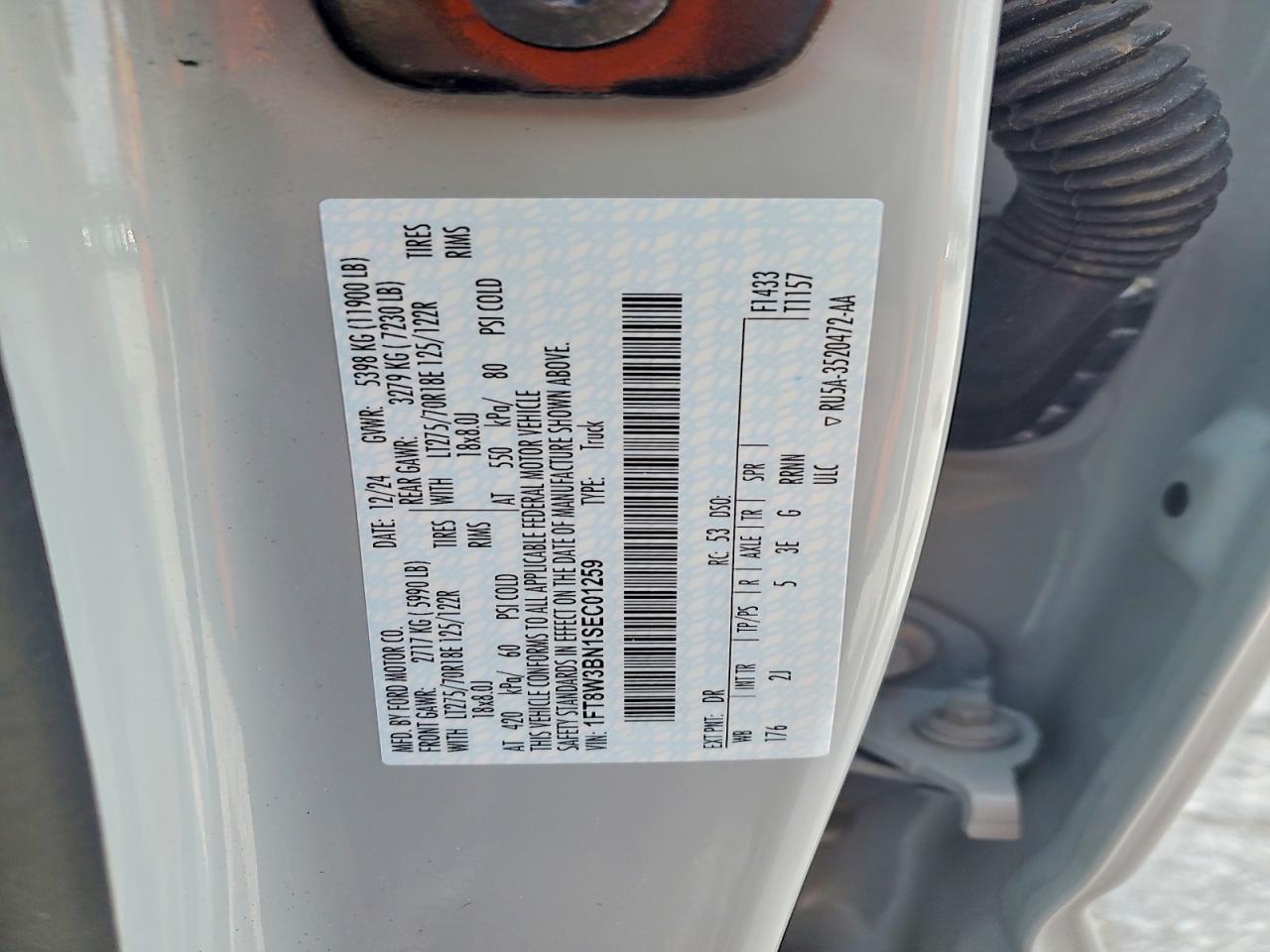 2025 FORD F350 SUPER DUTY photo 12