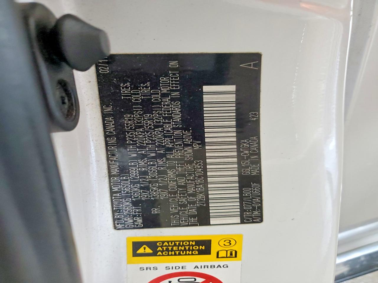 2011 LEXUS RX 350 photo 40