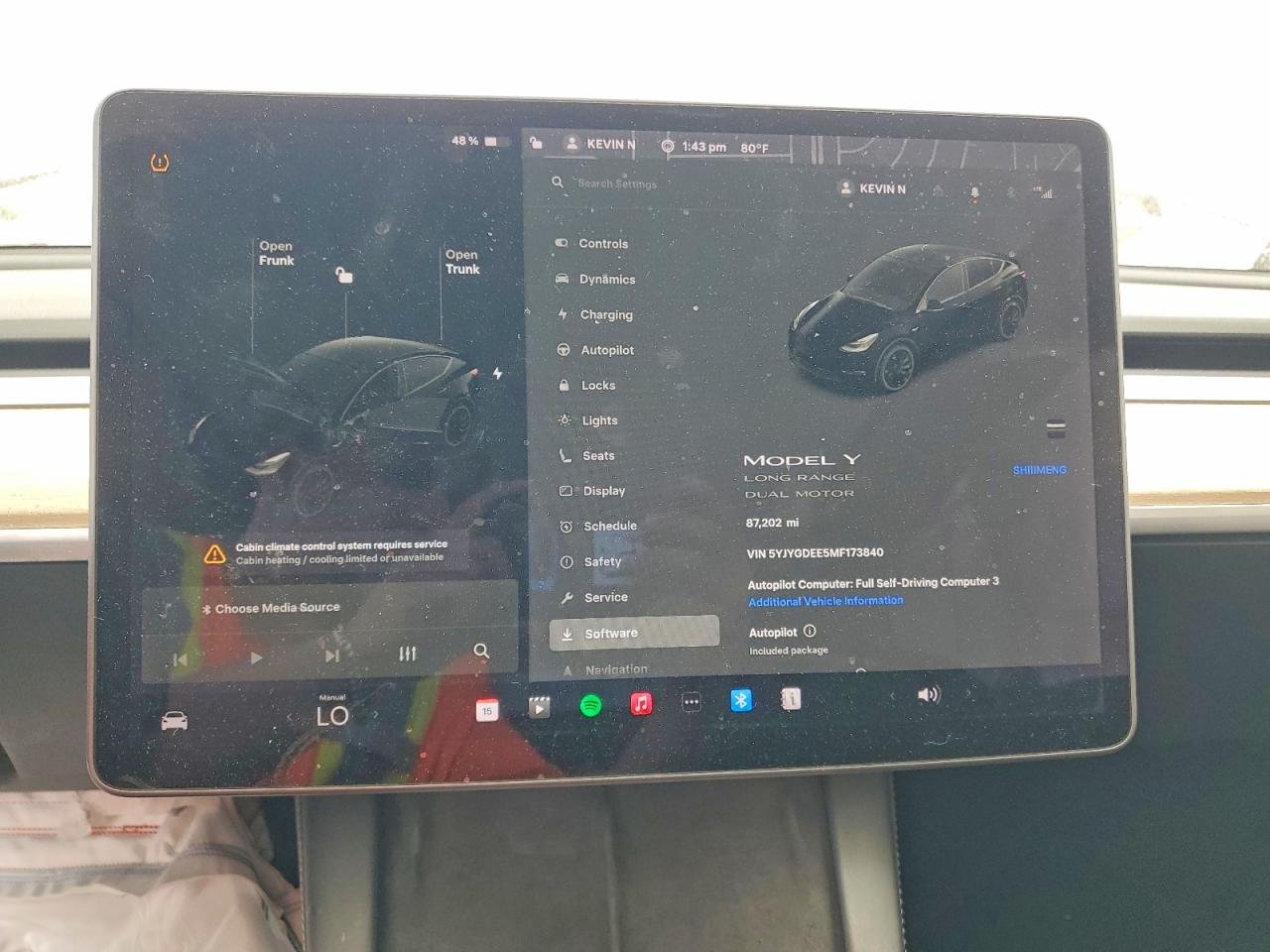 2021 TESLA MODEL Y photo 17