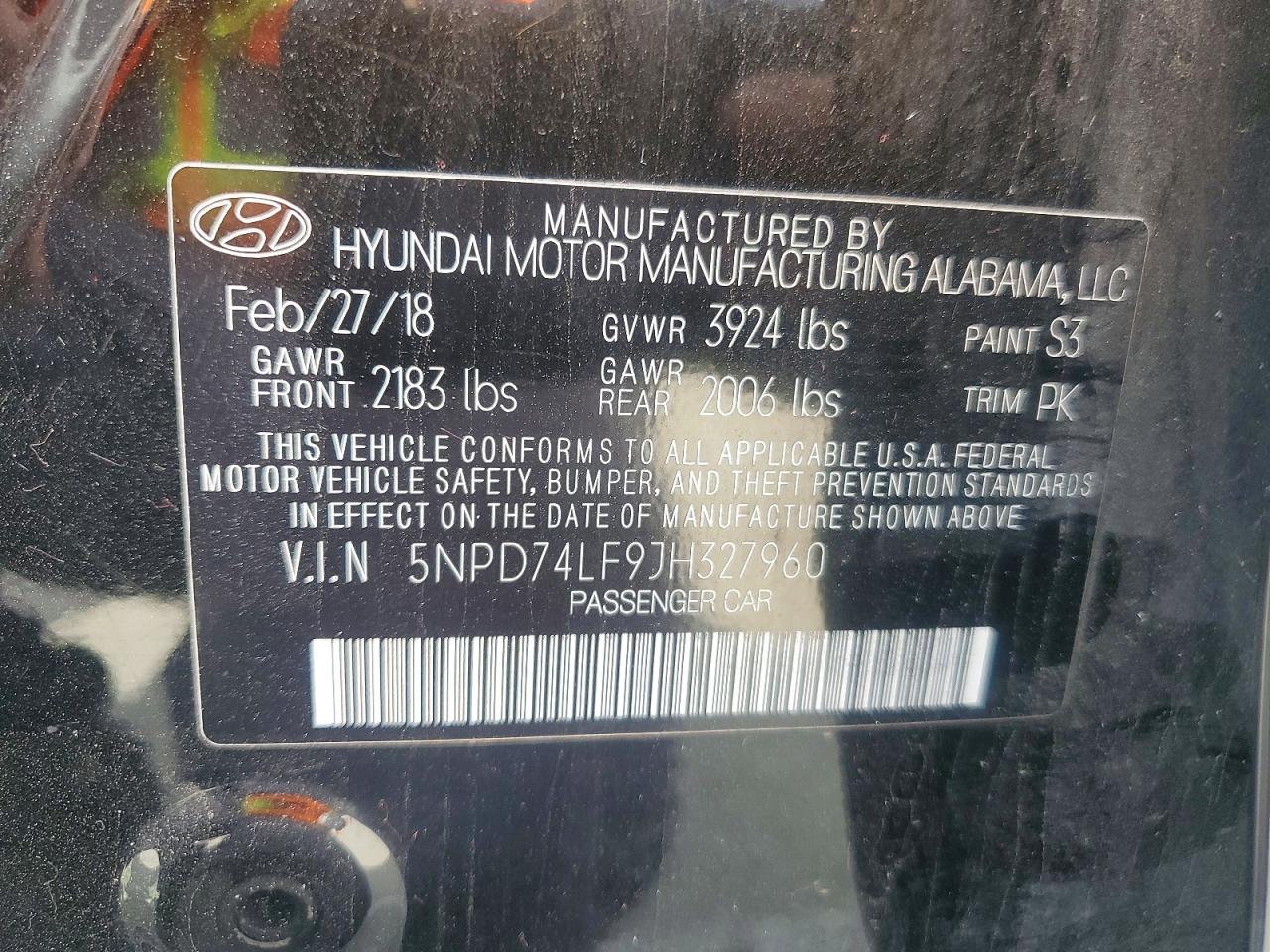 2018 HYUNDAI ELANTRA SE photo 25