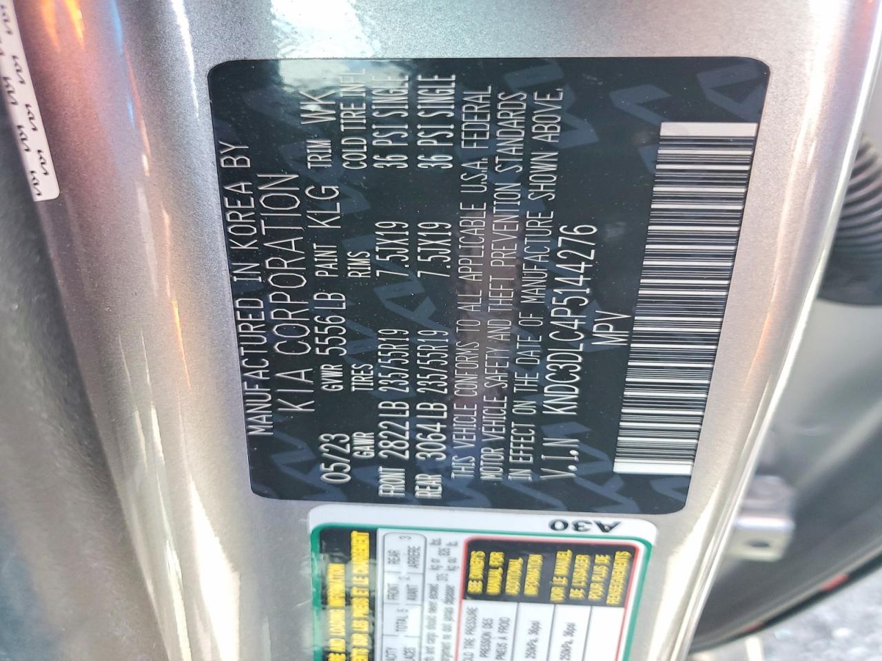 2023 KIA EV6 WIND photo 34