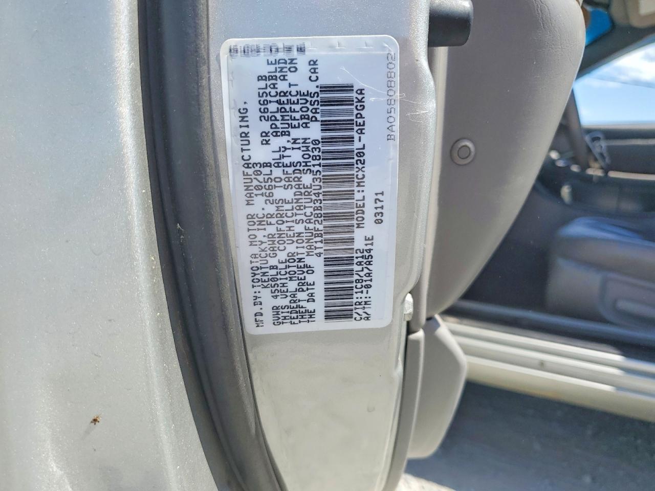 2004 TOYOTA AVALON XLS photo 23