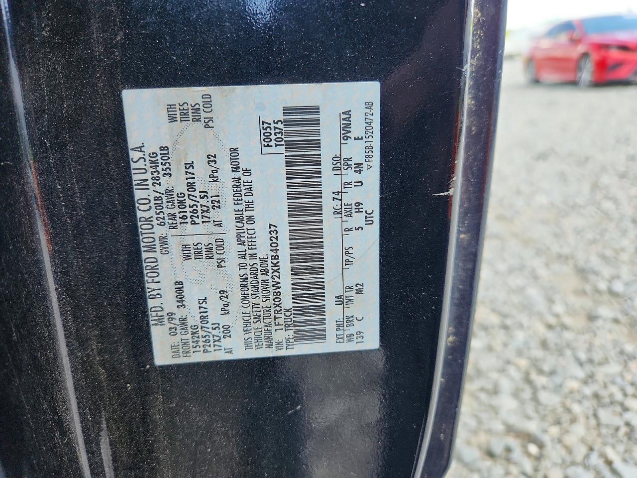 1999 FORD F150 photo 34