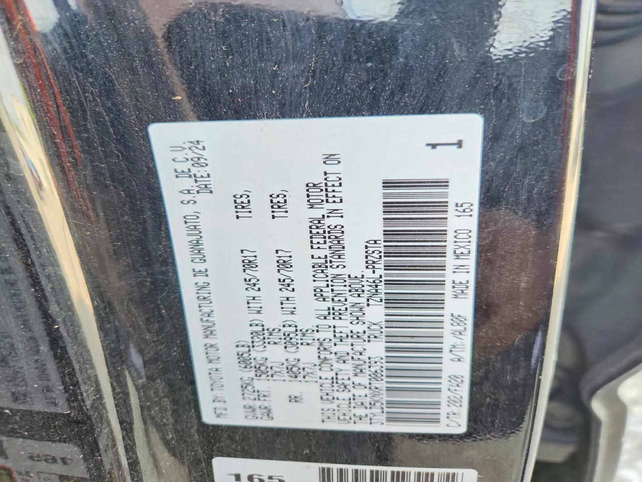 2024 TOYOTA TACOMA SR photo 23