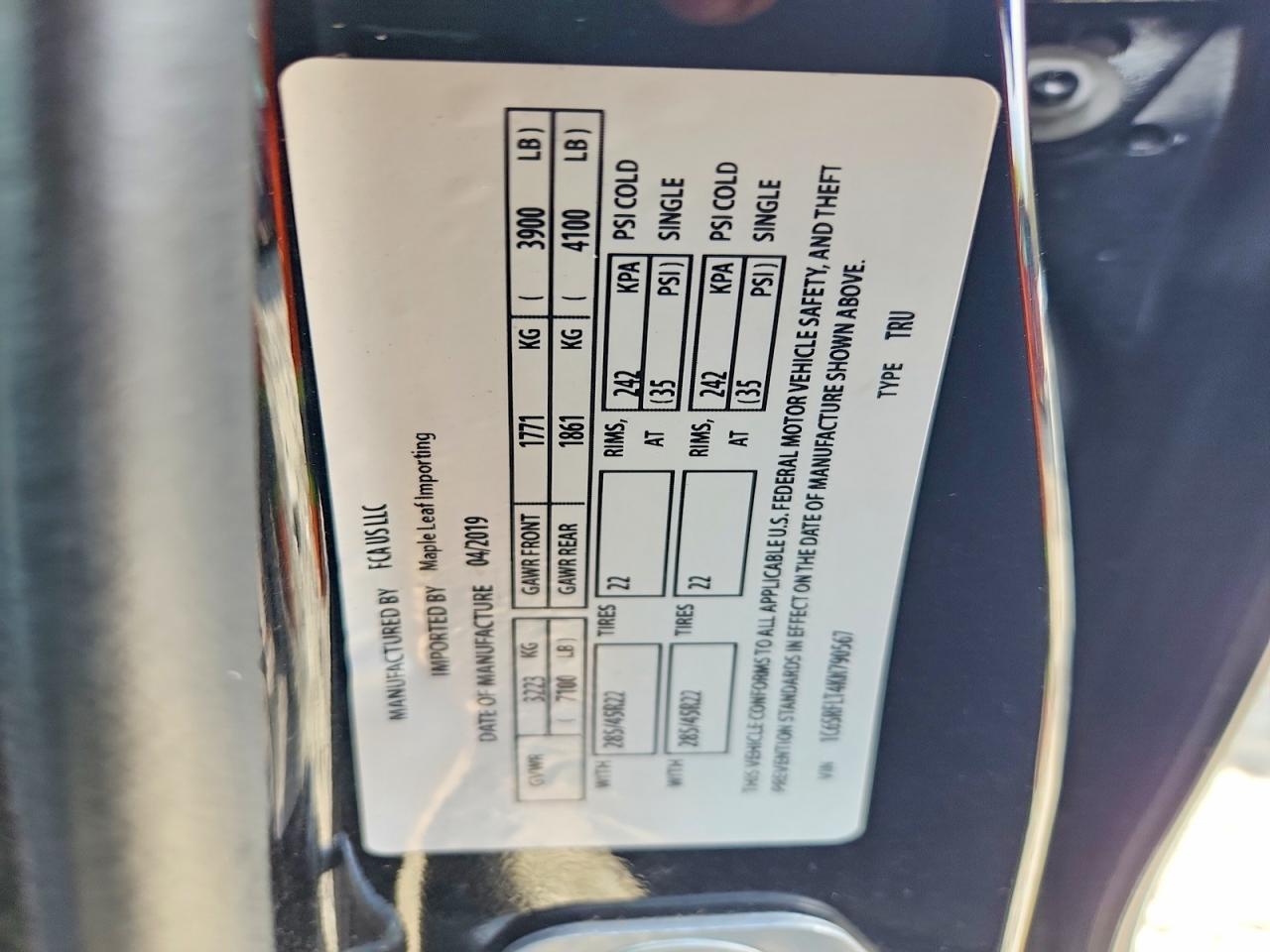 2019 RAM 1500 REBEL photo 23