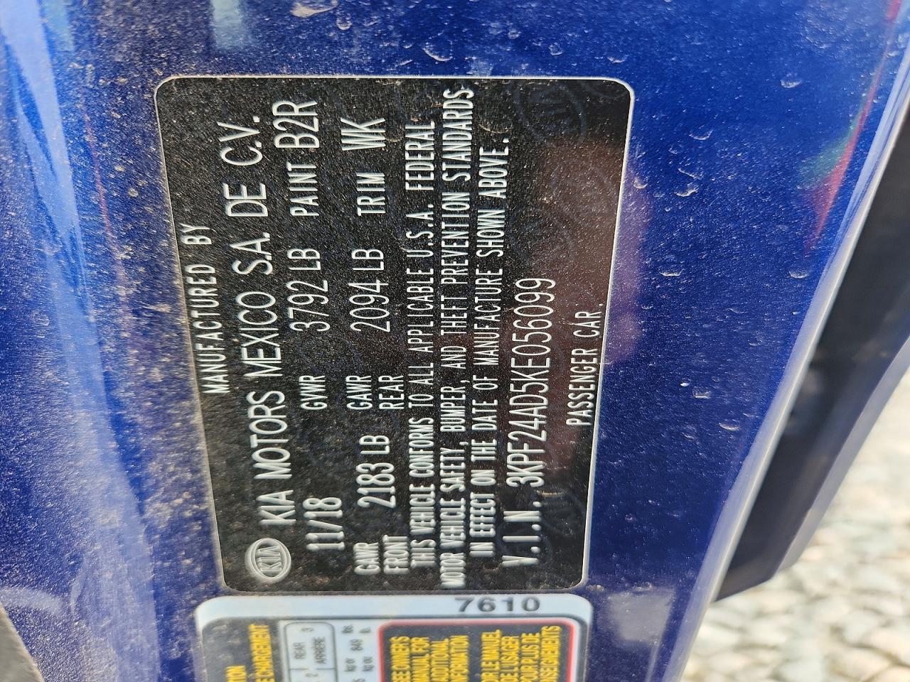 2019 KIA FORTE LXS photo 23