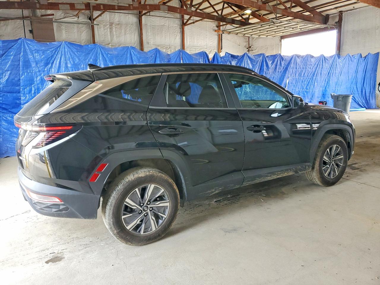 2022 HYUNDAI TUCSON BLUE photo 5