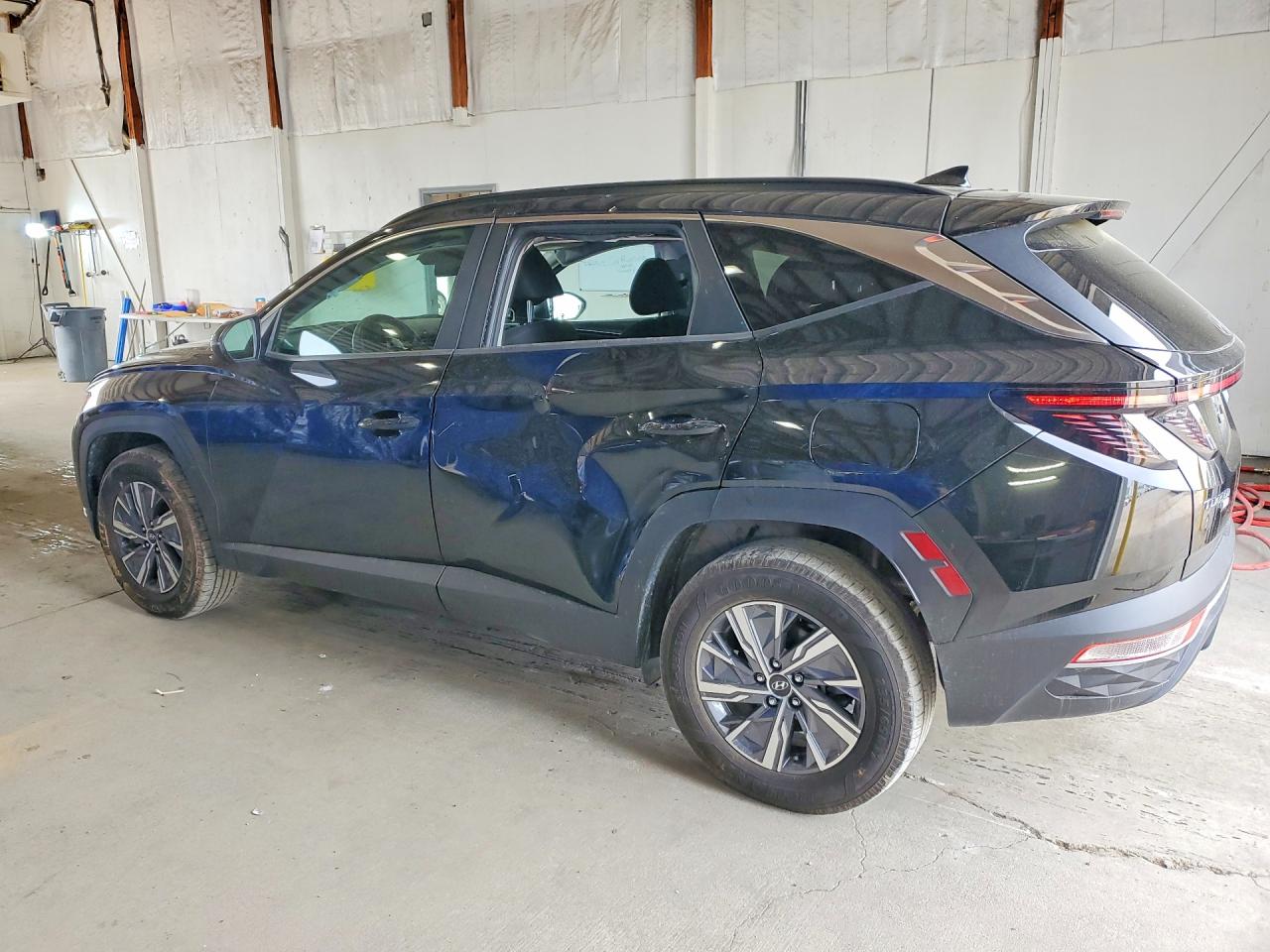 2022 HYUNDAI TUCSON BLUE photo 3