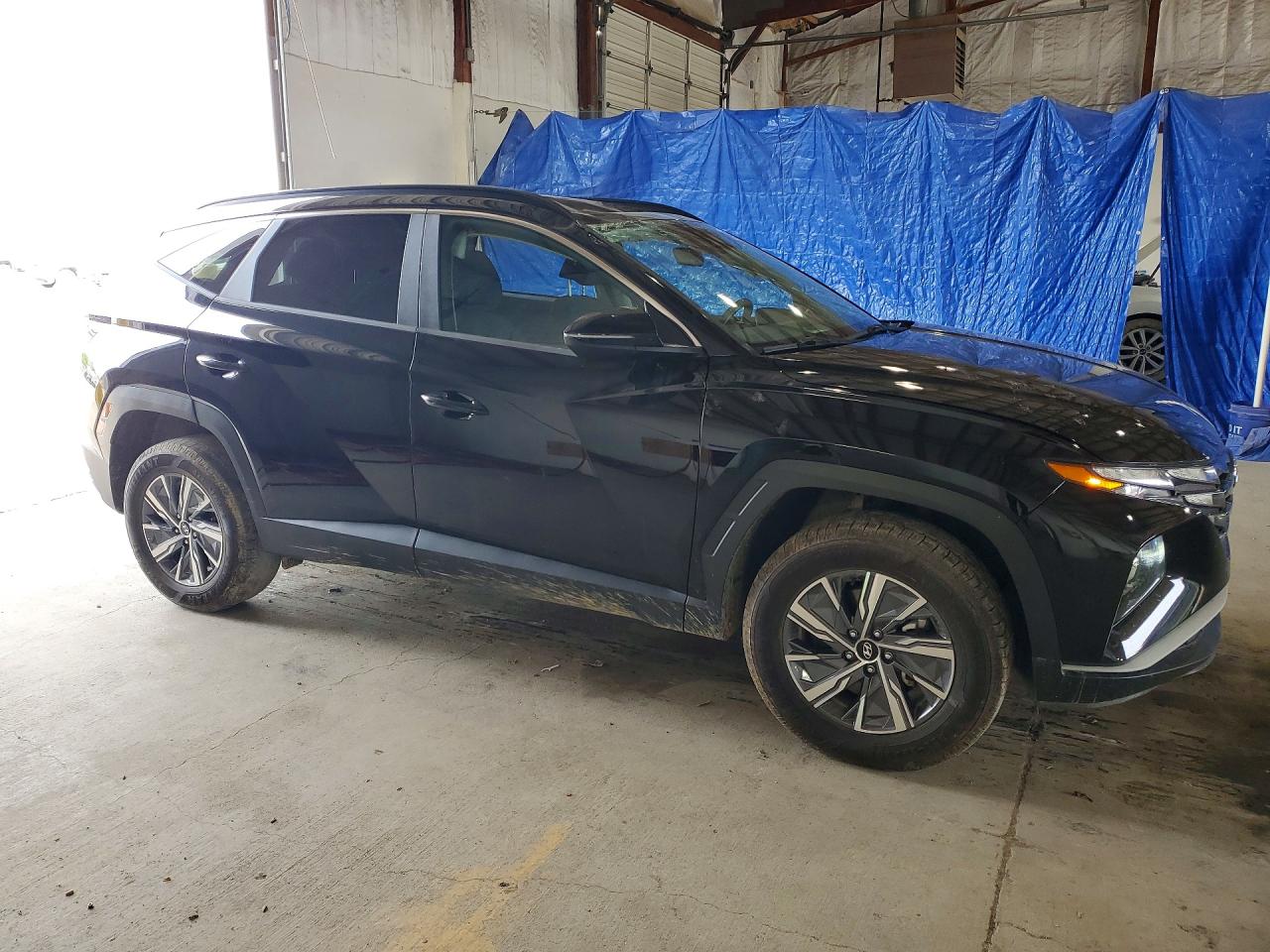 2022 HYUNDAI TUCSON BLUE photo 7