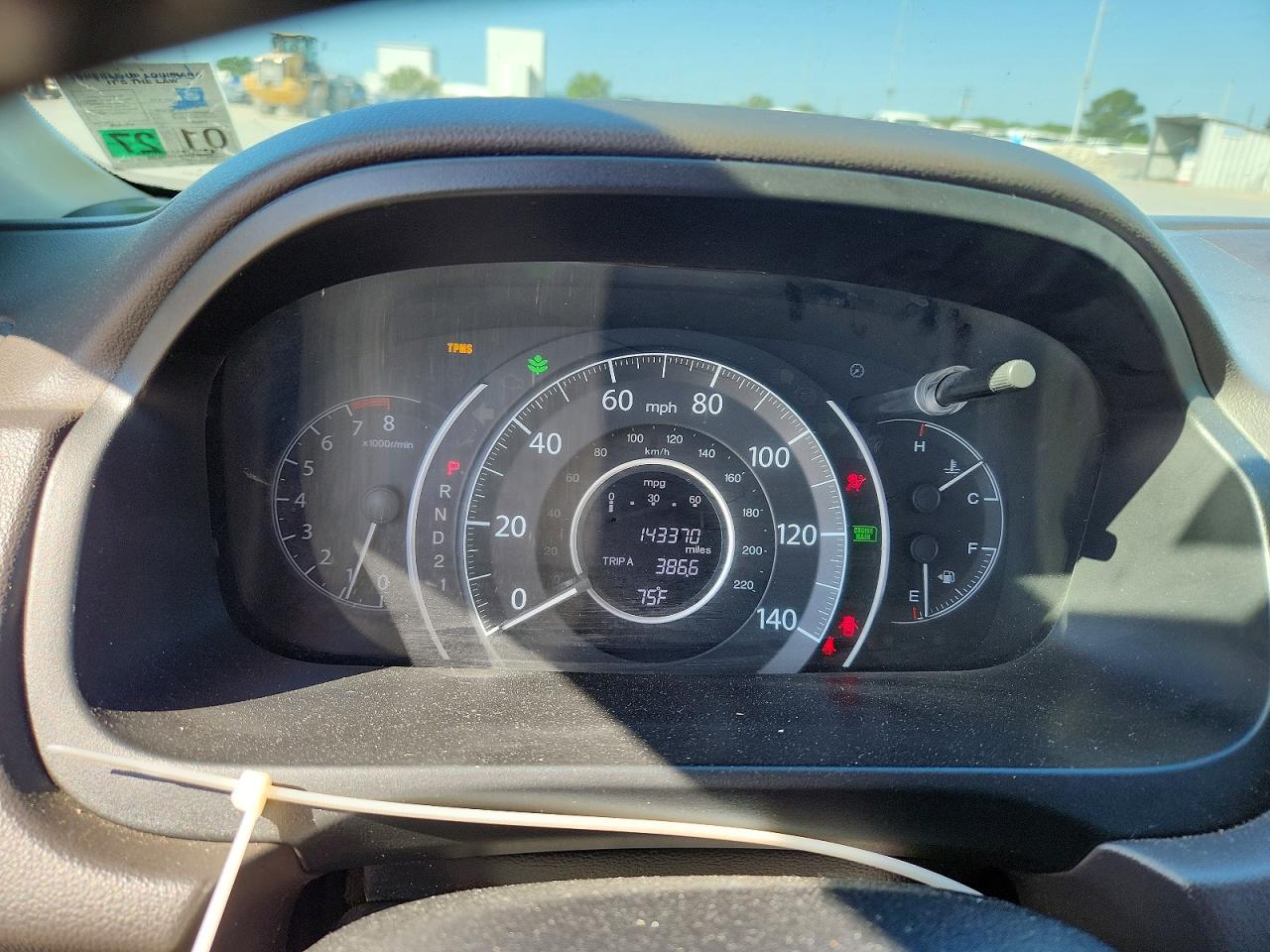 2012 HONDA CR-V EXL photo 17