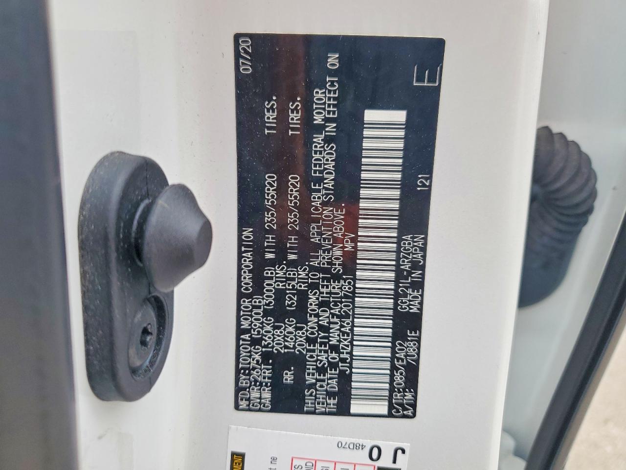 2020 LEXUS RX 350 L photo 25