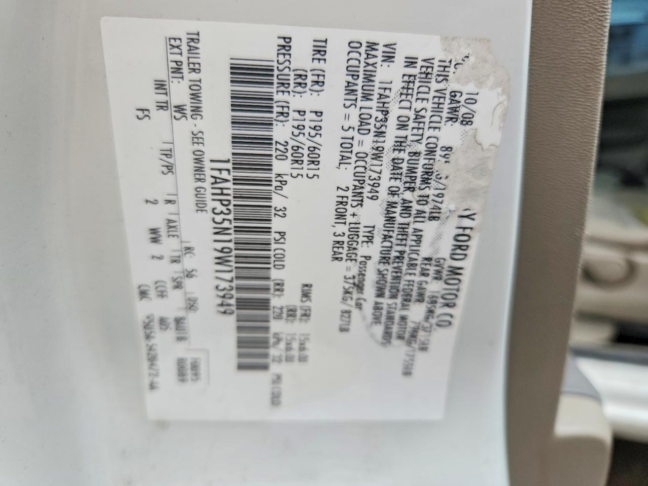 2009 FORD FOCUS SE photo 34