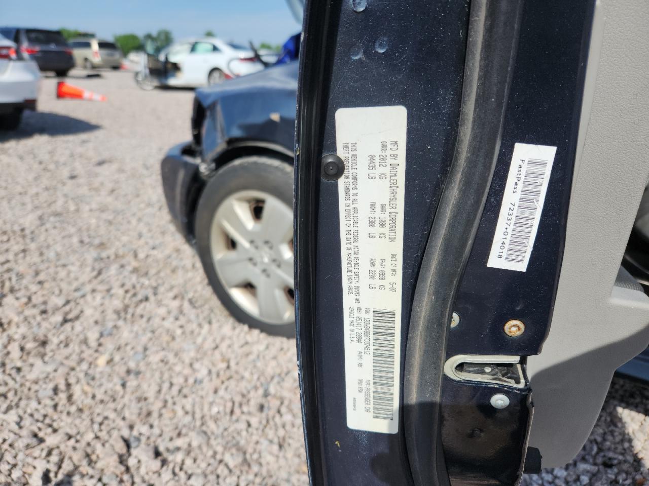 2007 DODGE CALIBER SXT photo 23