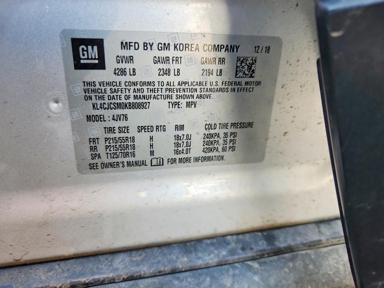 2019 BUICK ENCORE ESSENCE photo 25