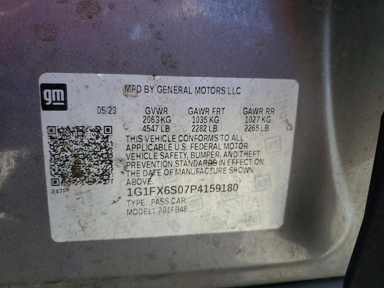 2023 CHEVROLET BOLT EV 2LT photo 23