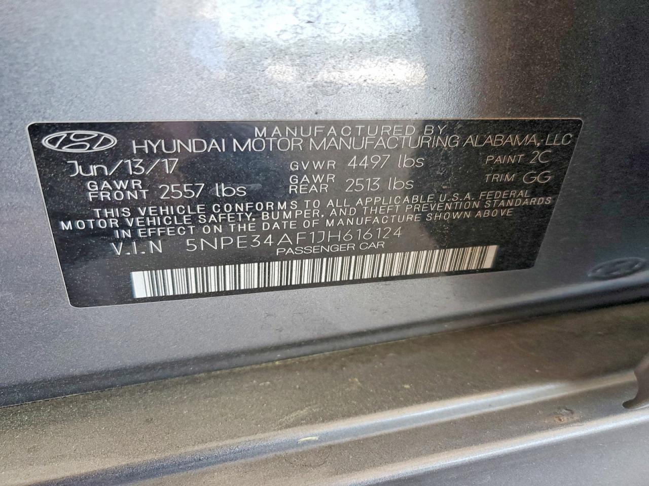 2018 HYUNDAI SONATA SEL photo 34