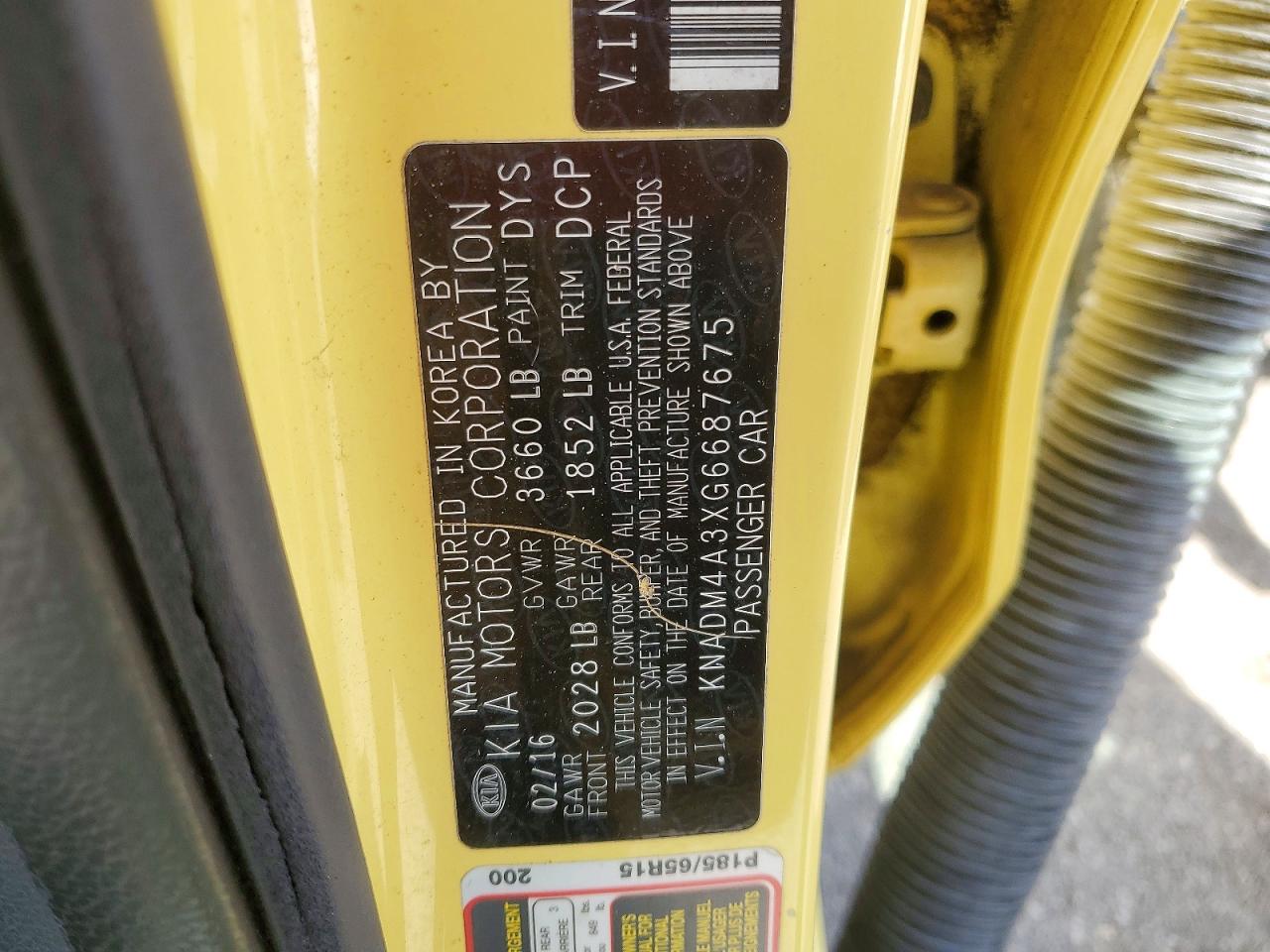 2016 KIA RIO LX photo 25