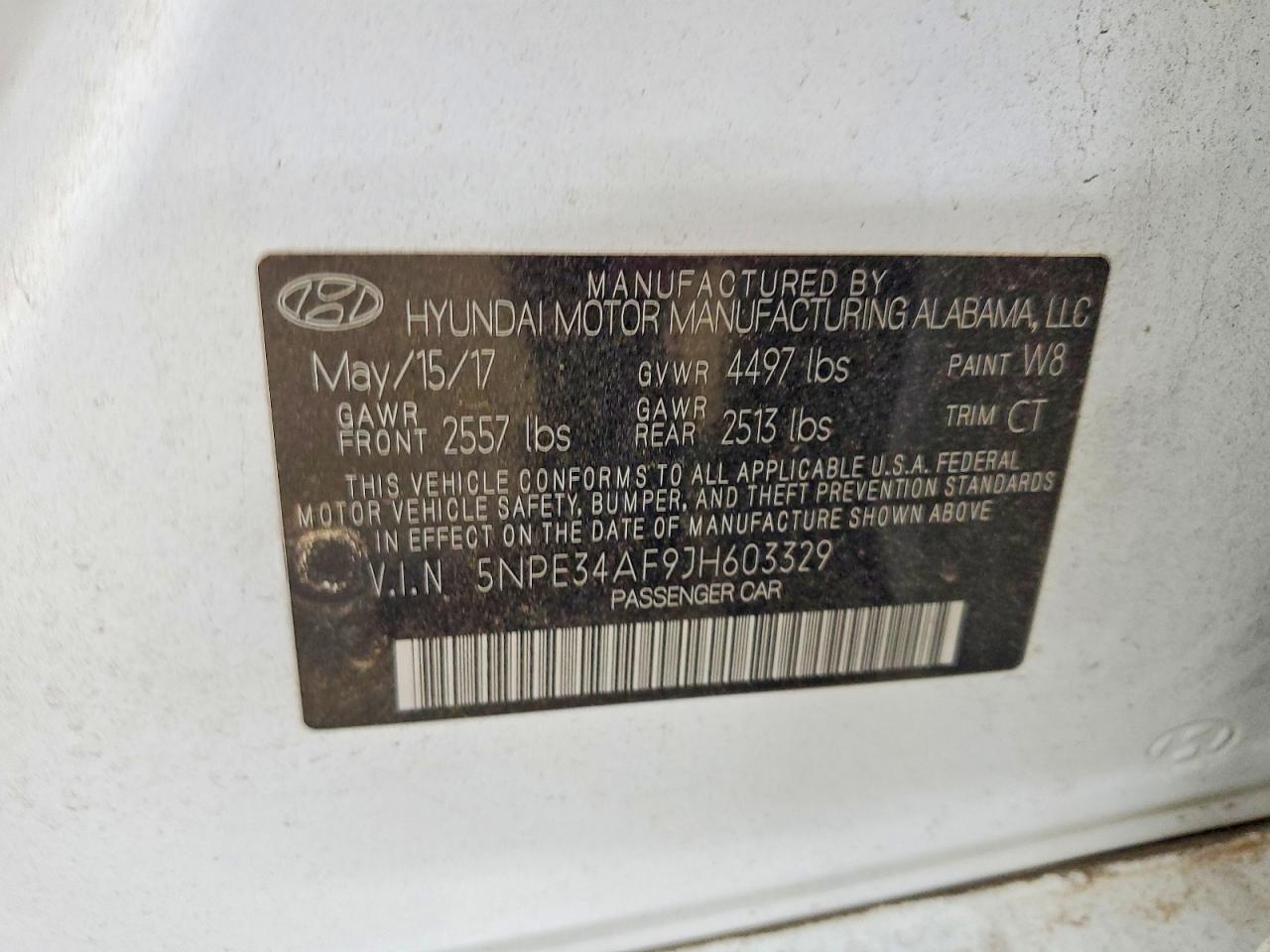 2018 HYUNDAI SONATA LIMITED photo 23
