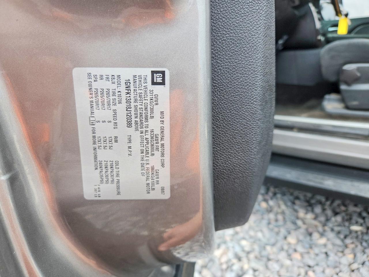 2008 CHEVROLET TAHOE K1500 photo 23