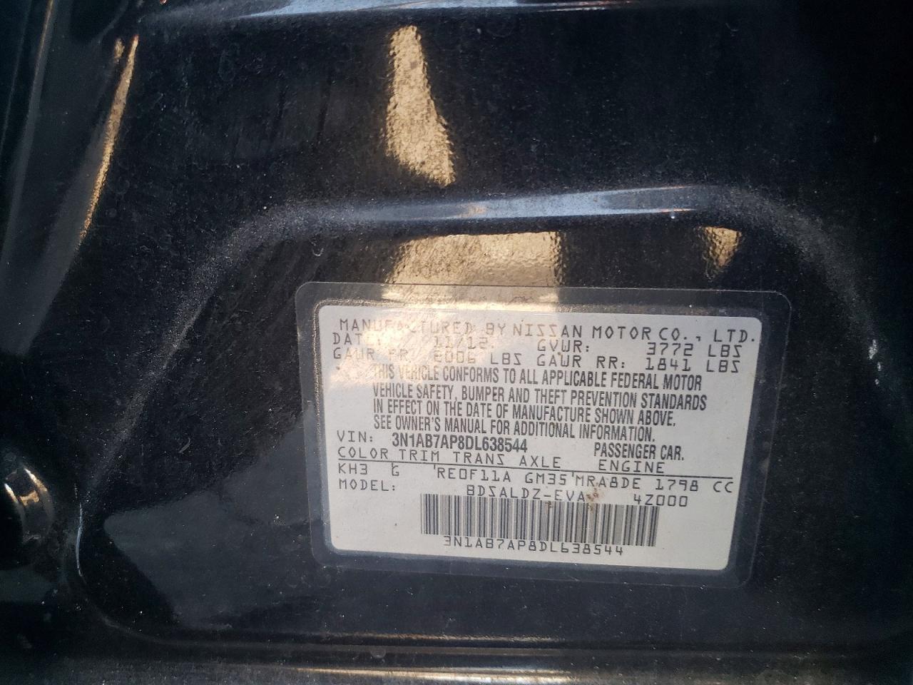 2013 NISSAN SENTRA S photo 23
