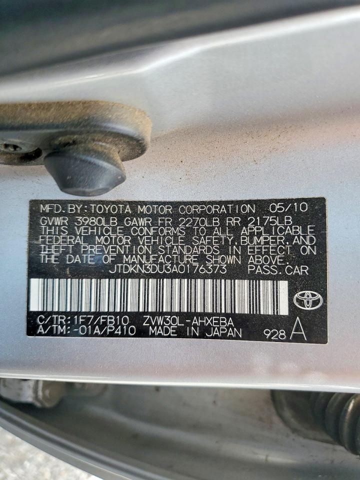 2010 TOYOTA PRIUS III photo 23