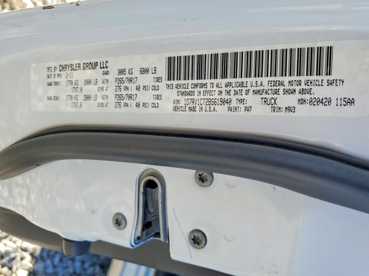 2011 DODGE RAM 1500 photo 25
