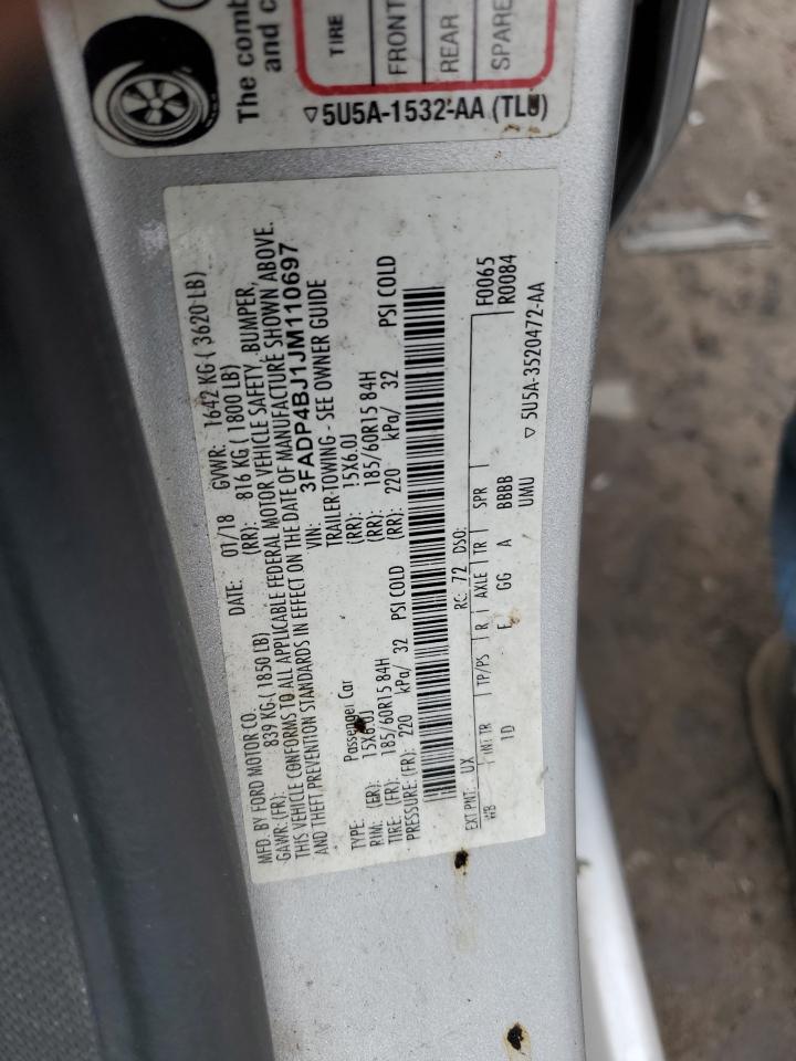 2018 FORD FIESTA SE photo 23