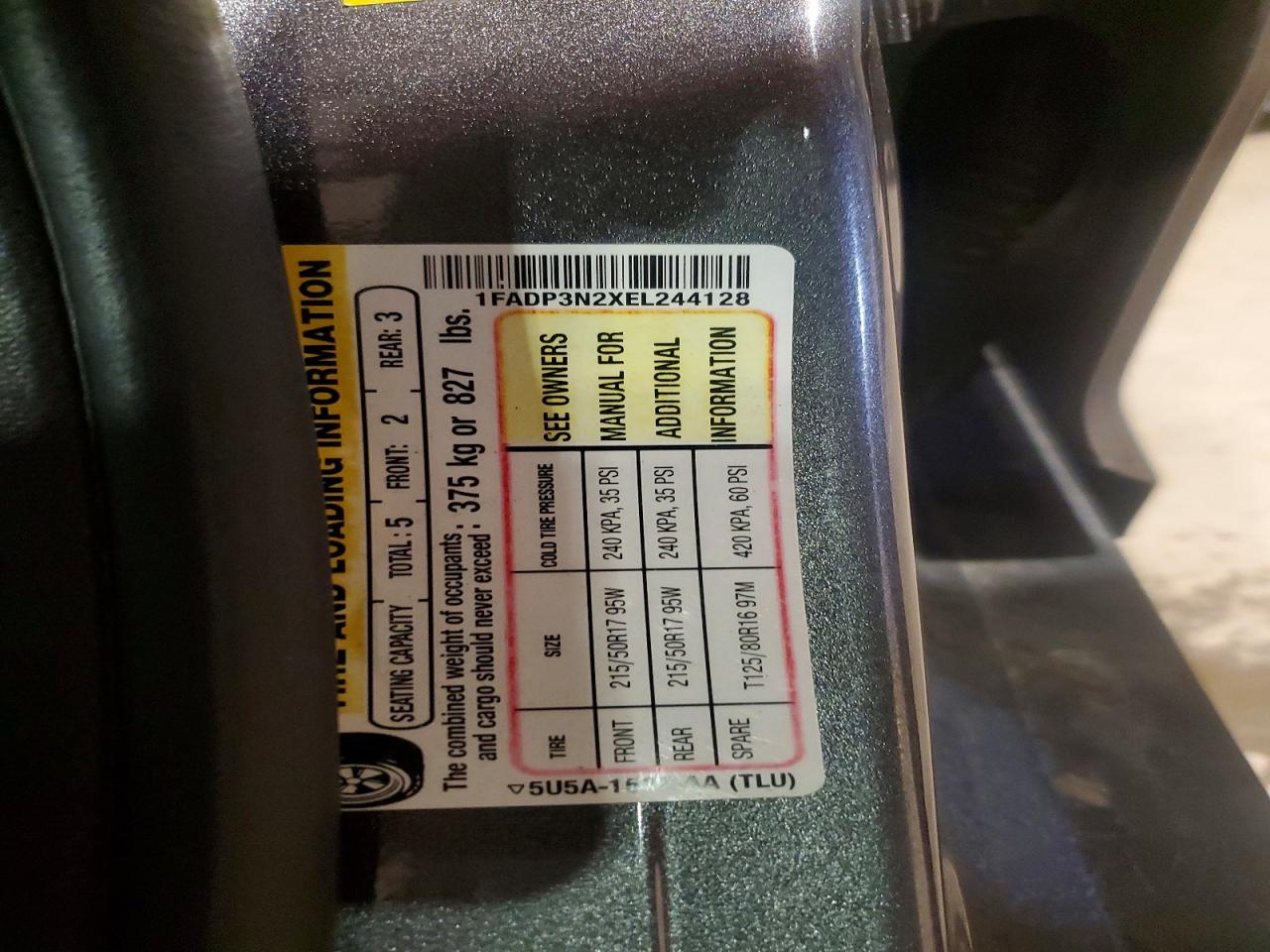 2014 FORD FOCUS TITANIUM photo 14