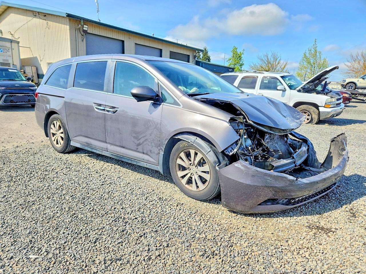 2014 HONDA ODYSSEY EXL photo 7
