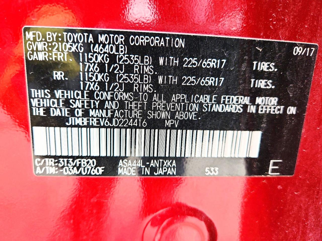 2018 TOYOTA RAV4 LE photo 27
