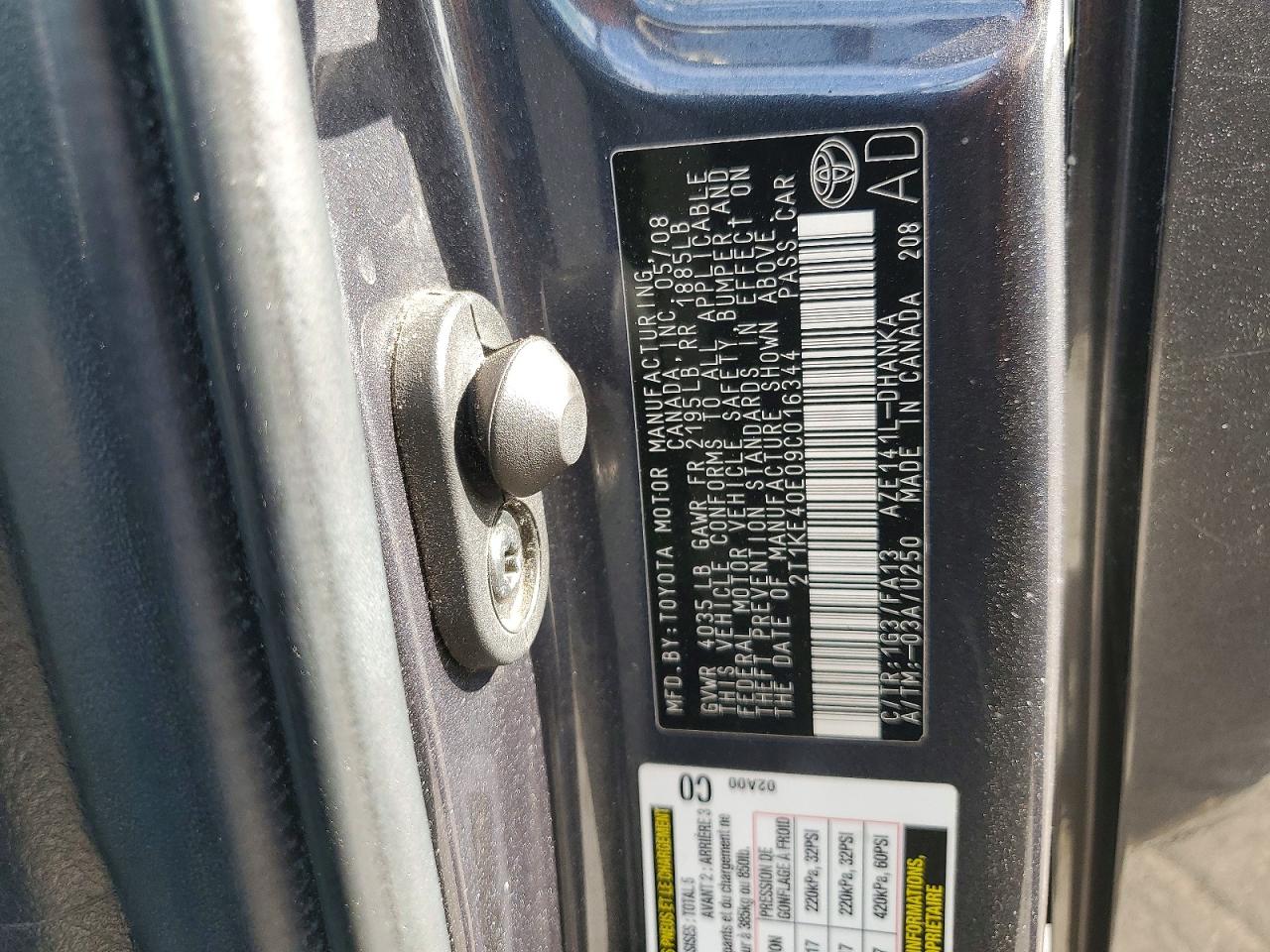 2009 TOYOTA COROLLA MATRIX S photo 25