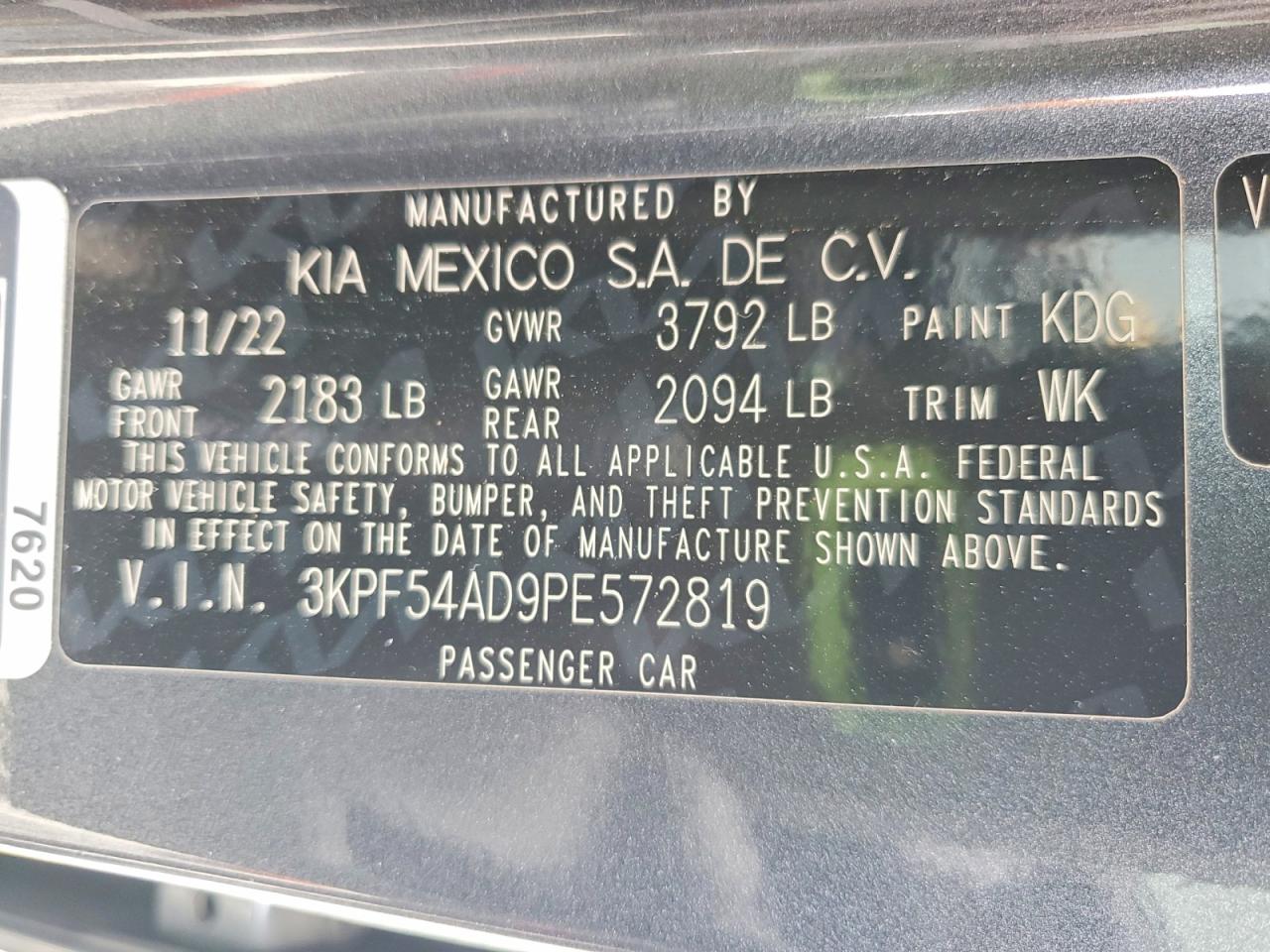 2023 KIA FORTE GT LINE photo 25