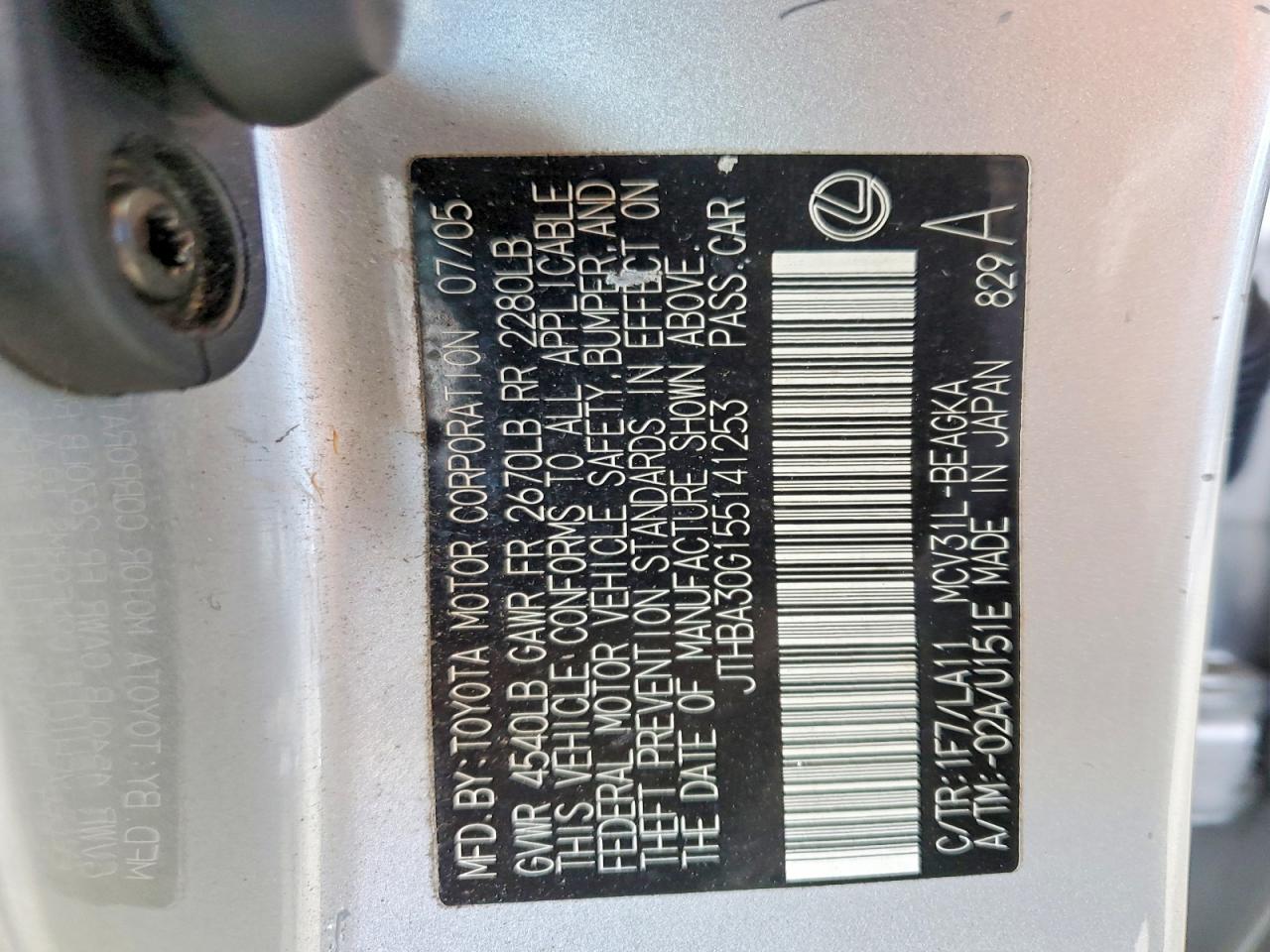 2005 LEXUS ES 330 photo 23