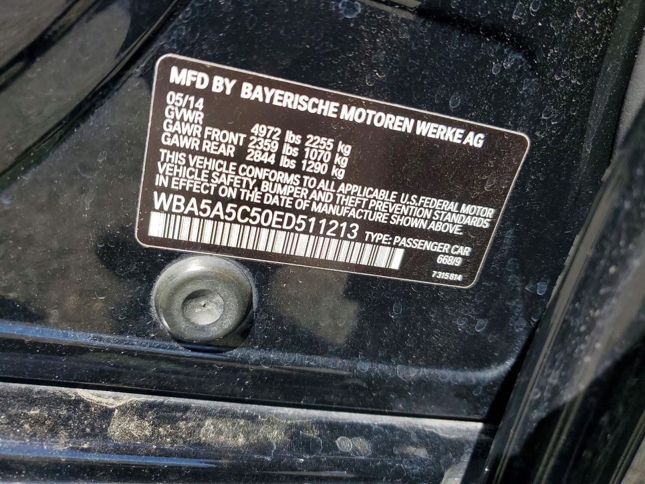 2014 BMW 528 I photo 23