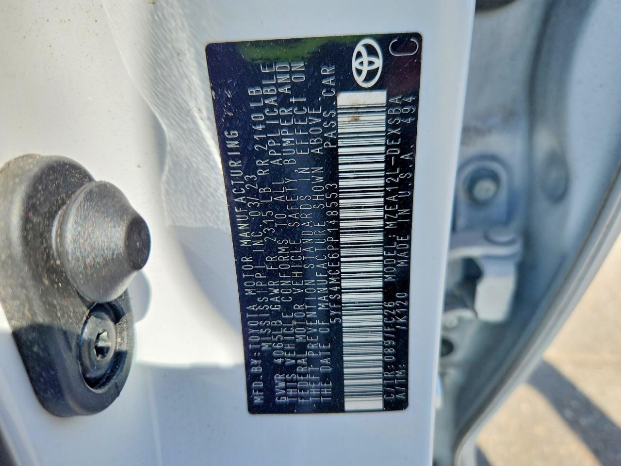 2023 TOYOTA COROLLA SE photo 37
