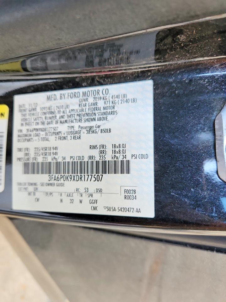 2013 FORD FUSION TITANIUM photo 34