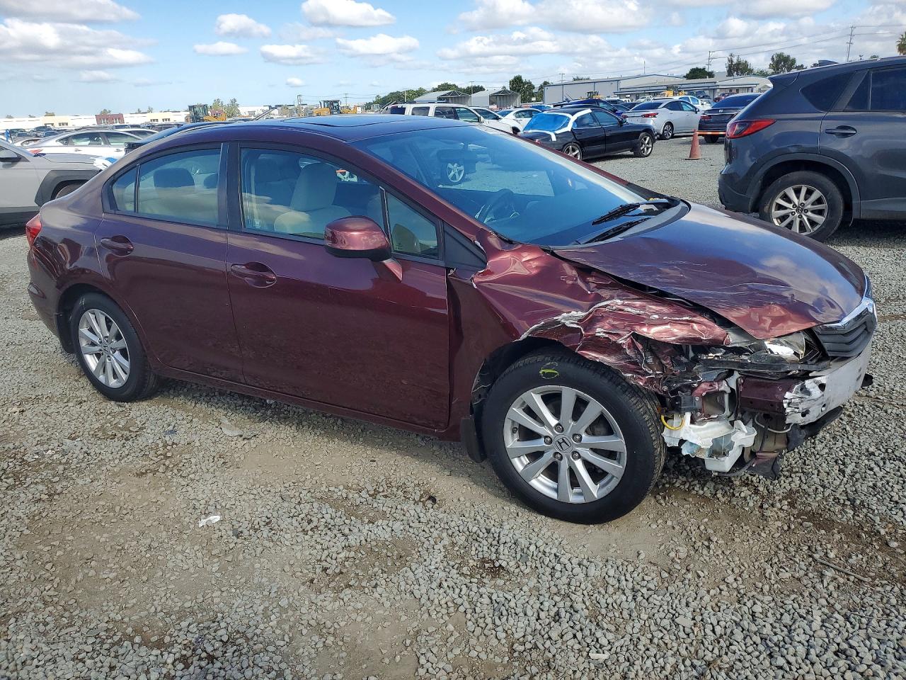 2012 HONDA CIVIC EX photo 10