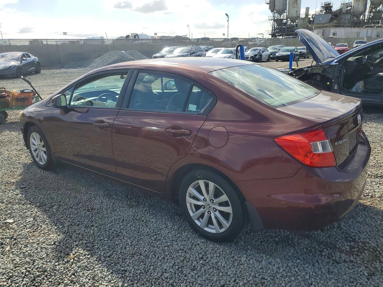 2012 HONDA CIVIC EX photo 4