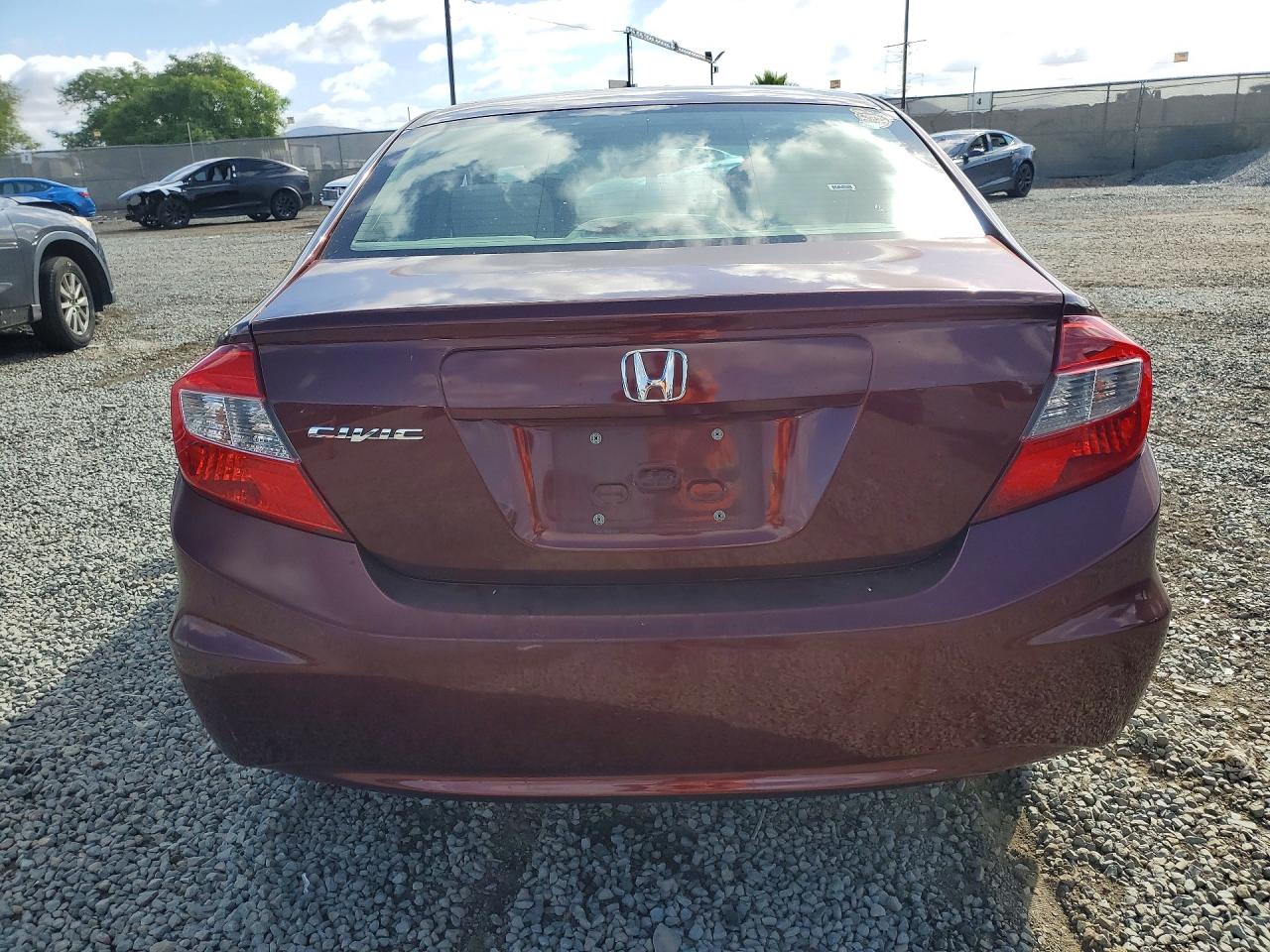 2012 HONDA CIVIC EX photo 16