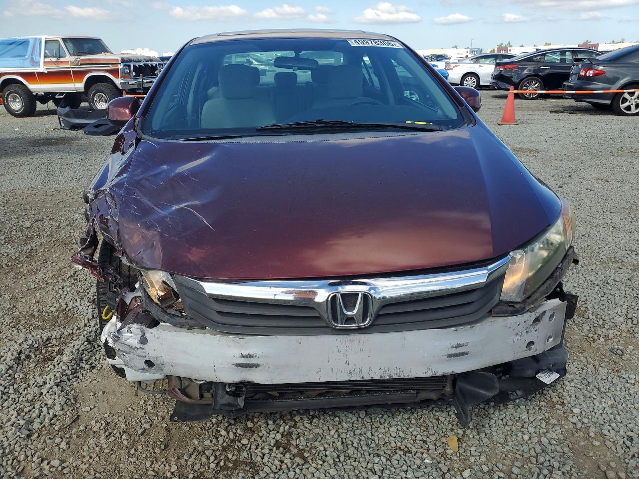 2012 HONDA CIVIC EX photo 13