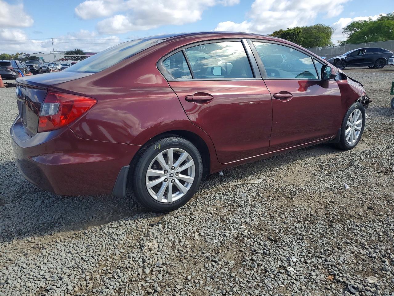 2012 HONDA CIVIC EX photo 7