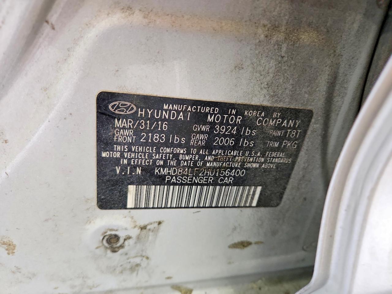 2017 HYUNDAI ELANTRA LIMITED photo 23