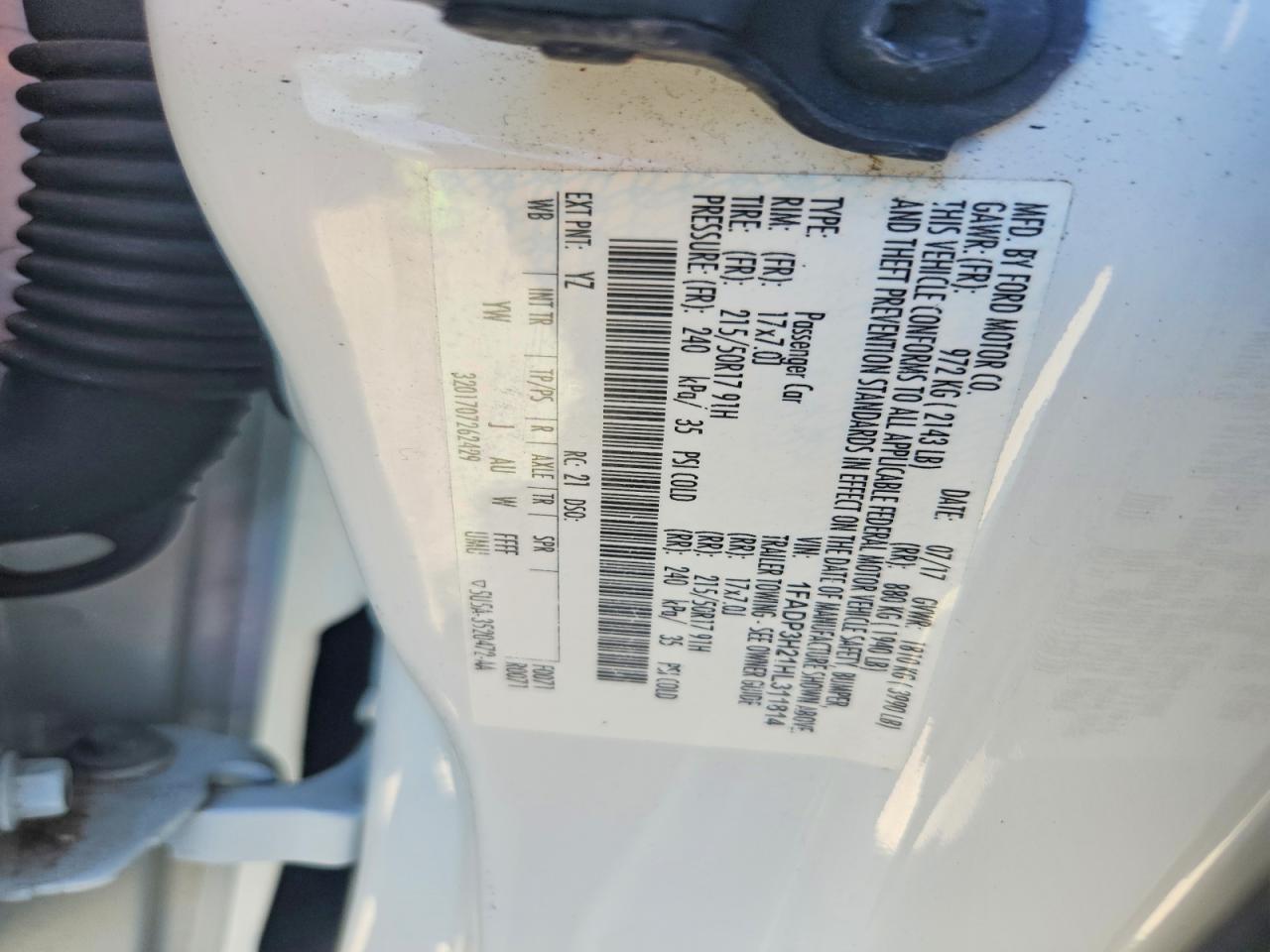 2017 FORD FOCUS SEL photo 23