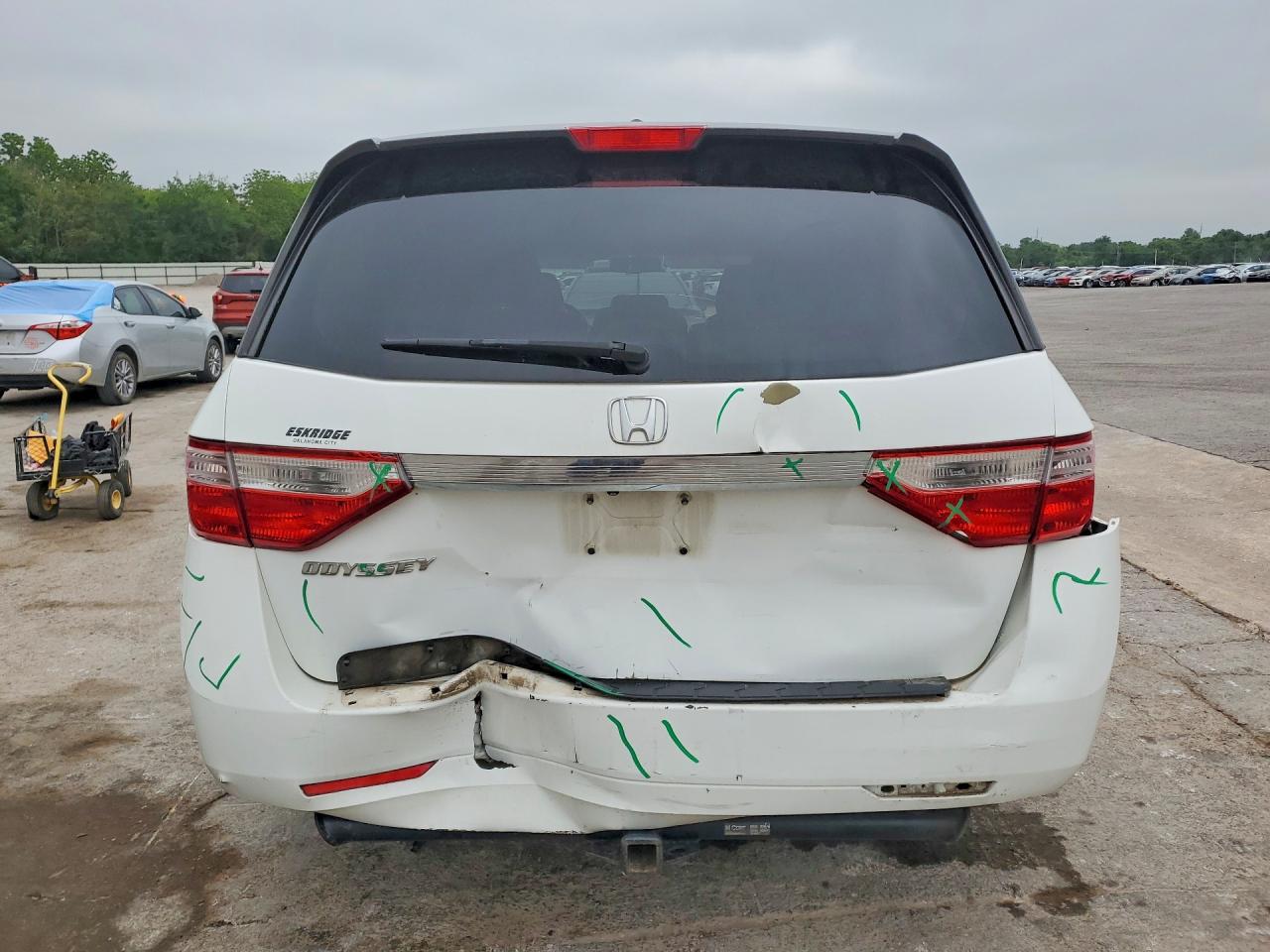 2012 HONDA ODYSSEY EXL photo 16