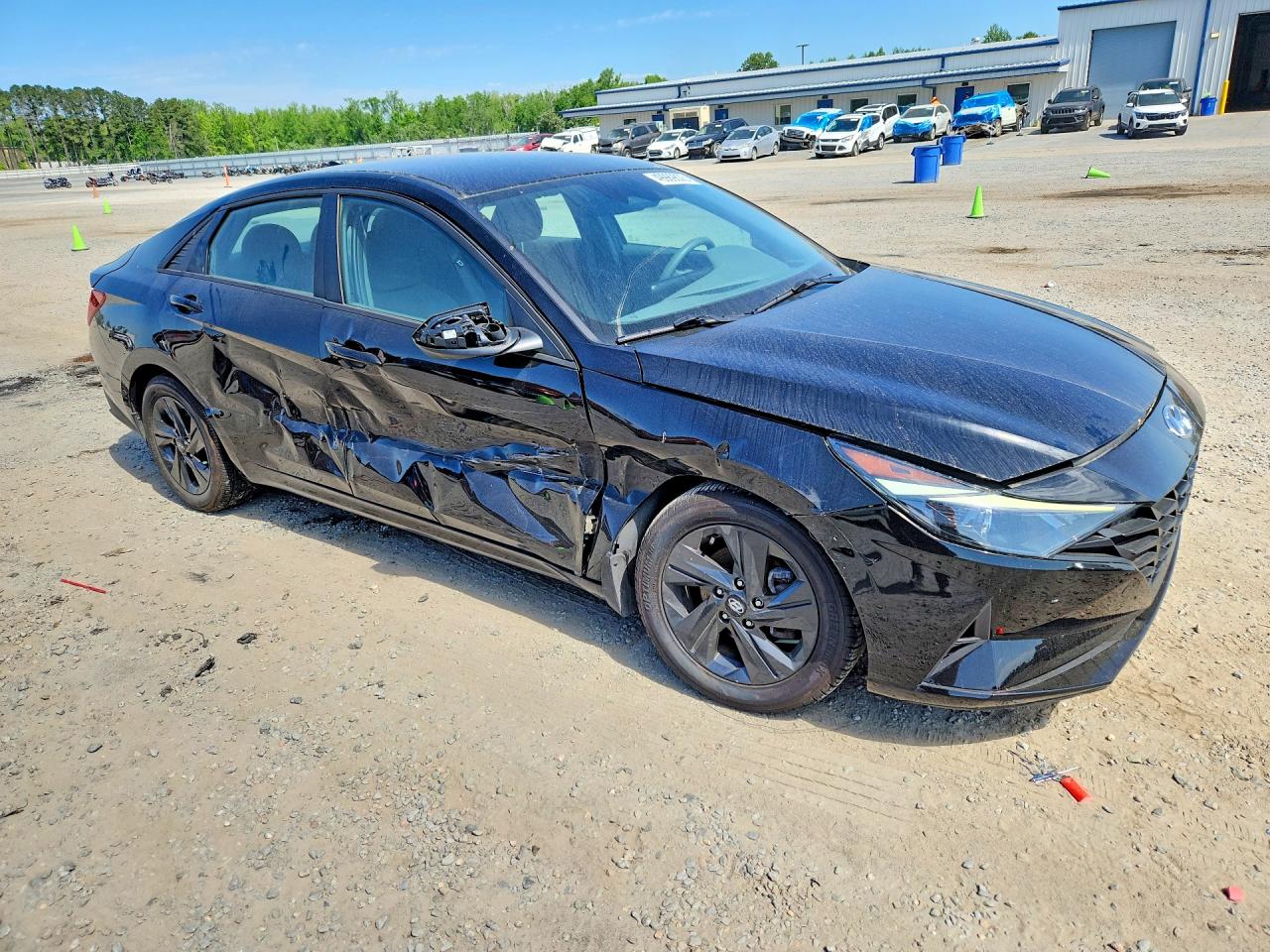 2023 HYUNDAI ELANTRA BLUE photo 10