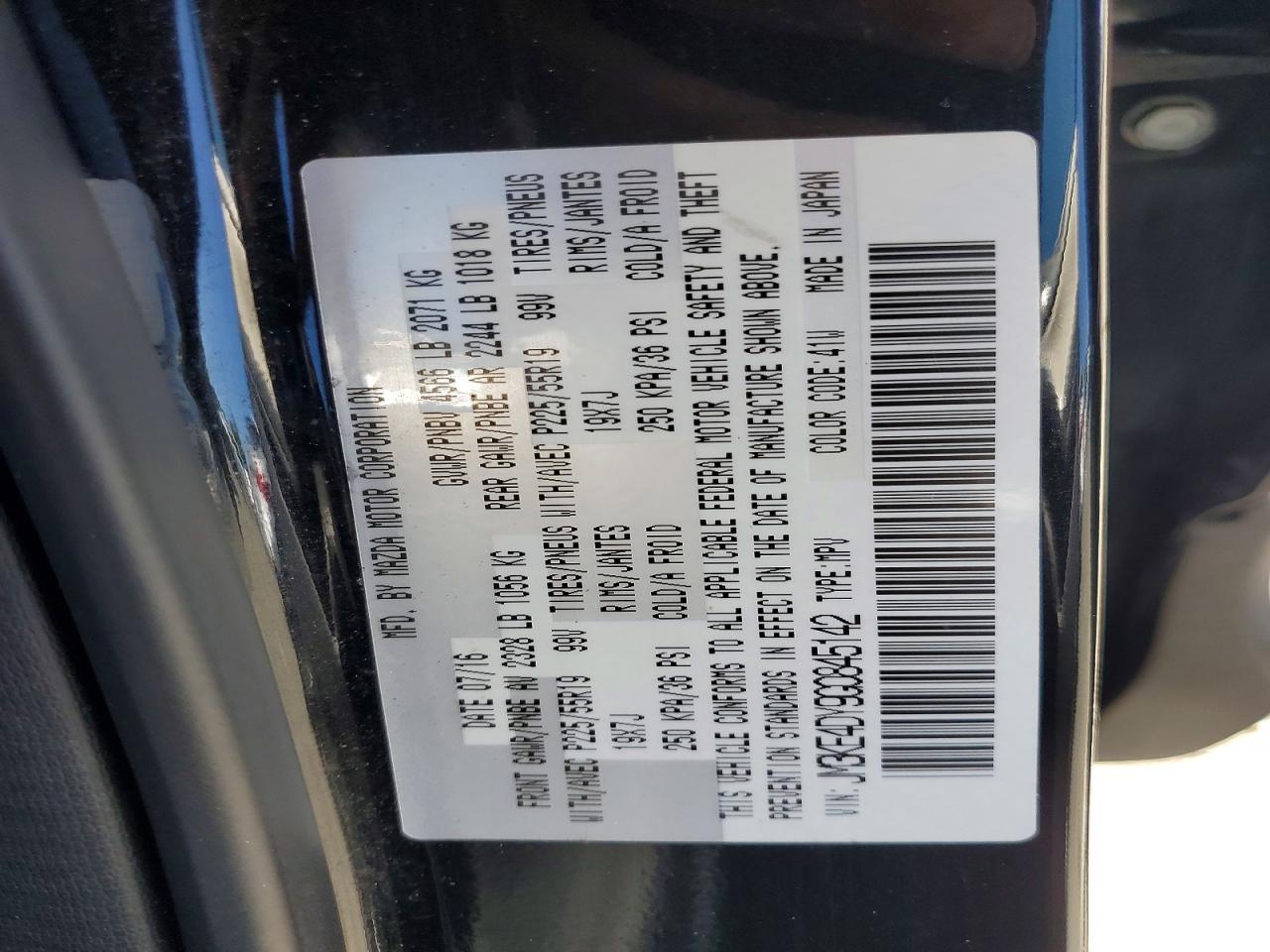 2016 MAZDA CX-5 GT photo 37