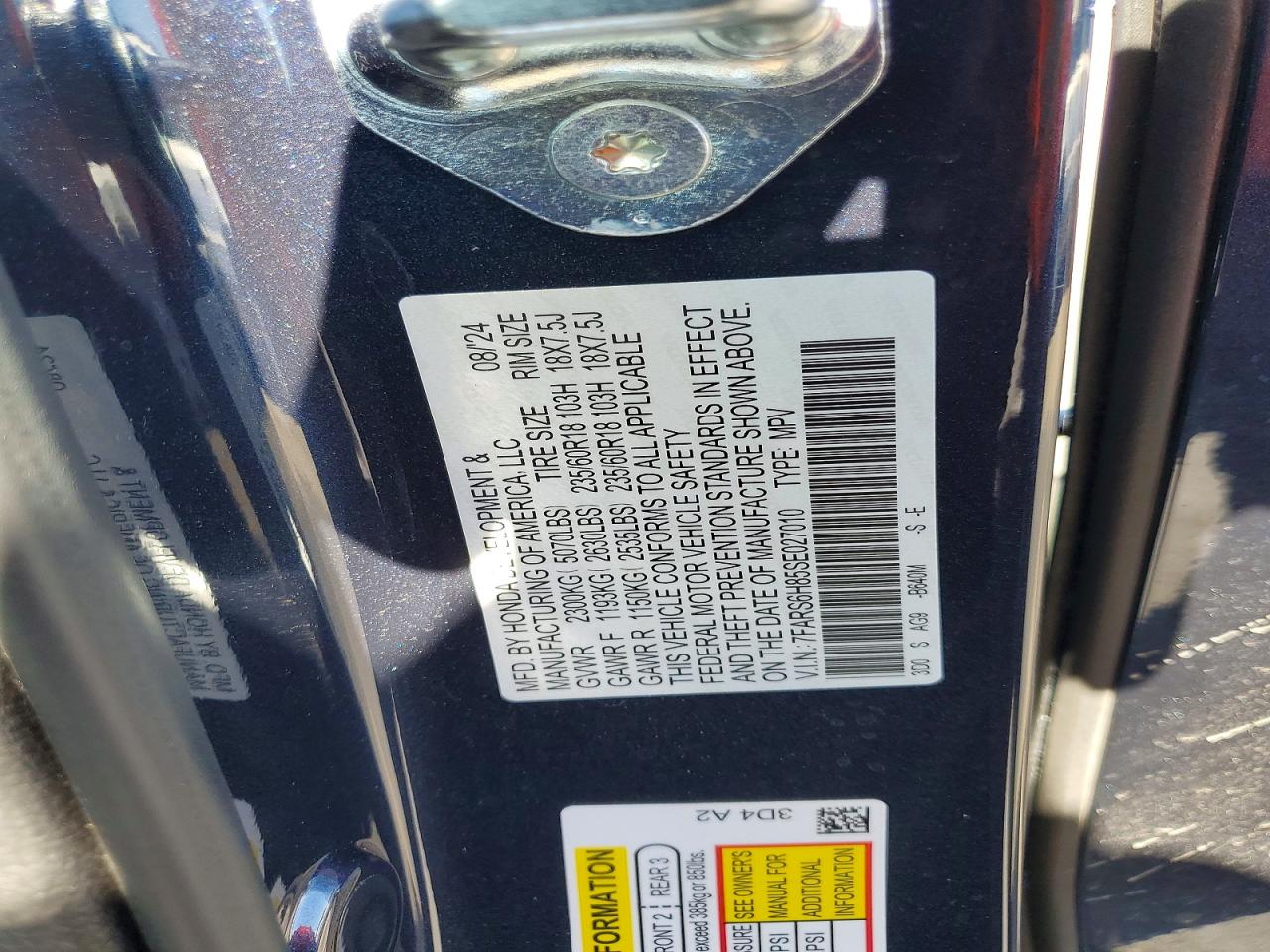 2025 HONDA CR-V SPORT-L photo 13