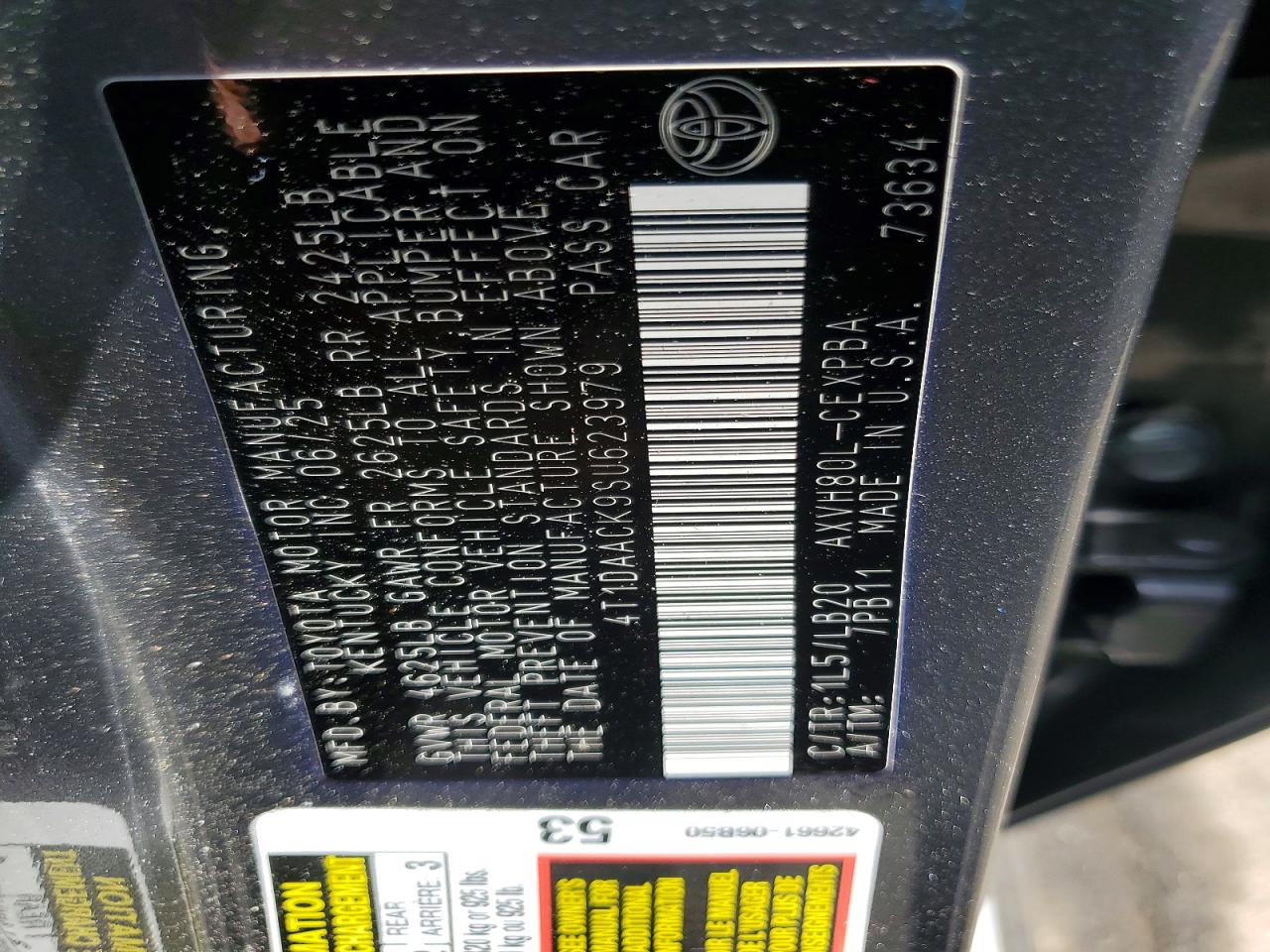 2025 TOYOTA CAMRY XSE photo 23