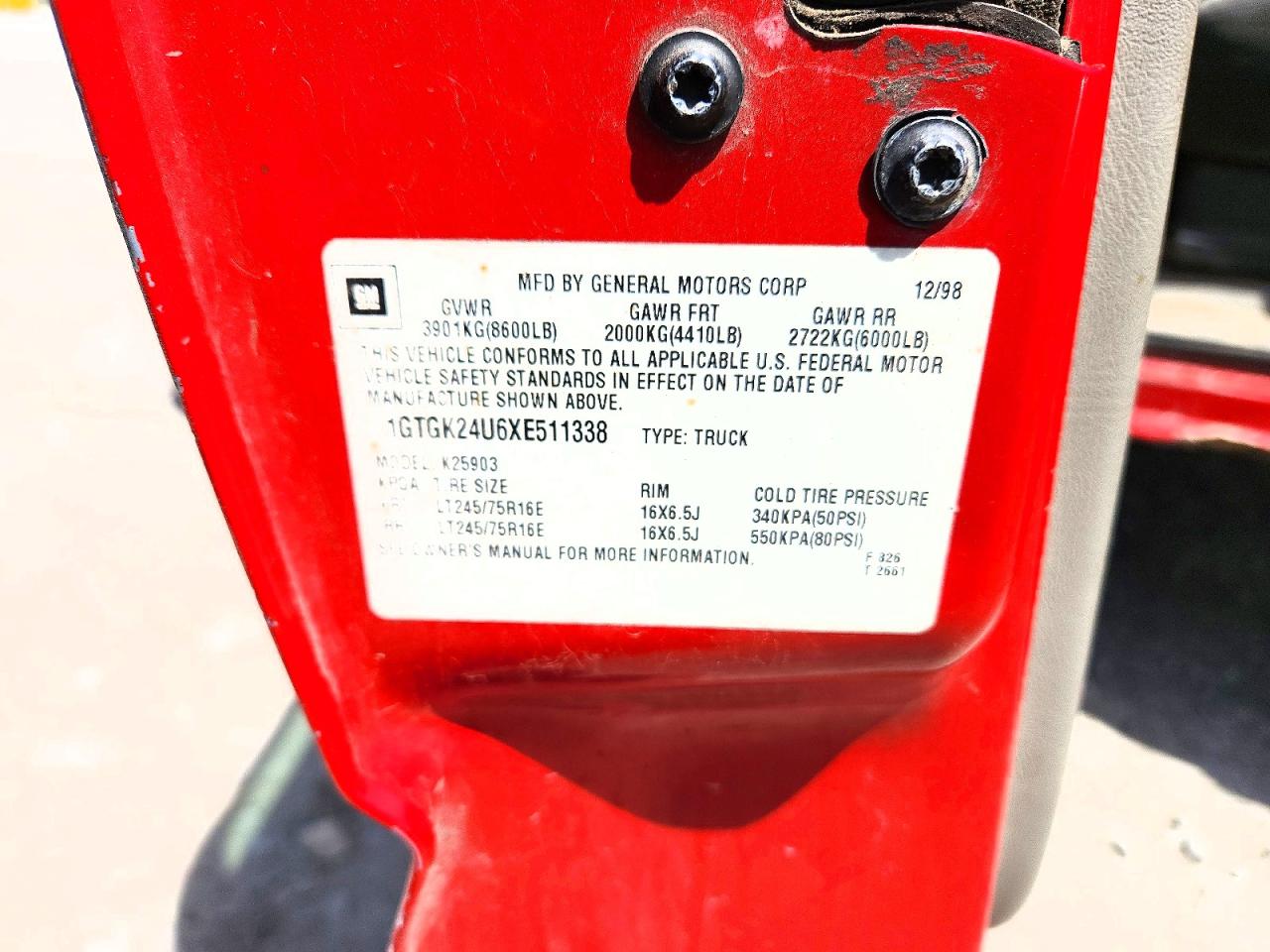1999 GMC NEW SIERRA K2500 photo 23